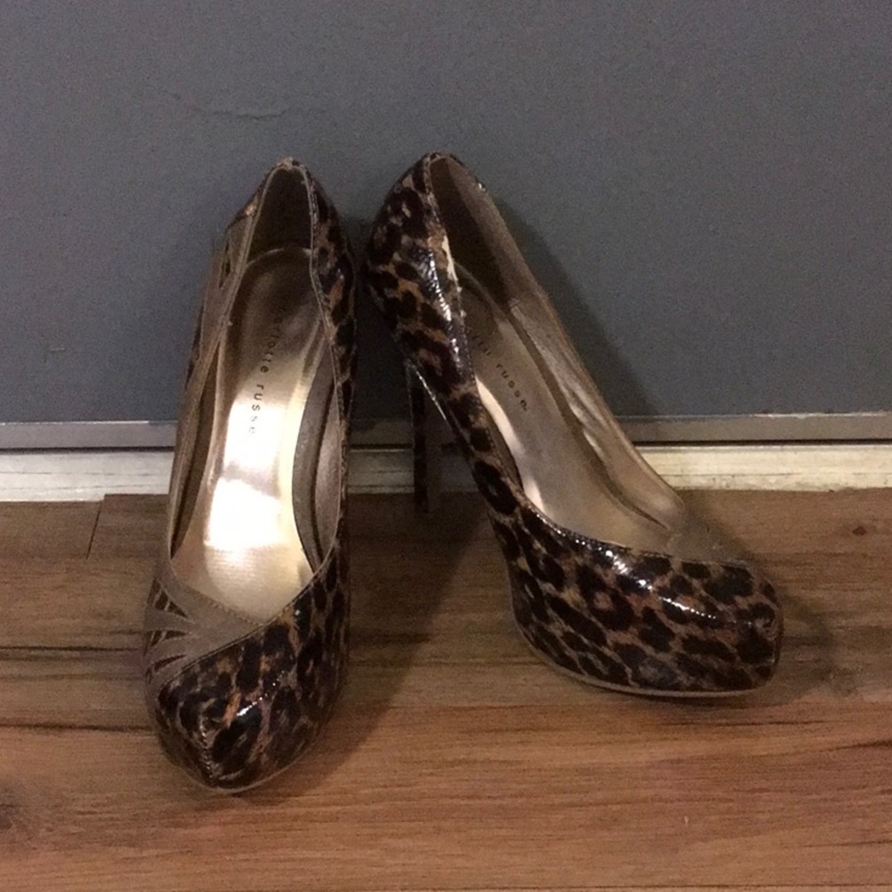 Charlotte Russe Leopard Heel